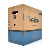 Кабель сетевой Merlion FTP 305м КВПЭ 4*2*0,54, cat.6 [СCA] Фото