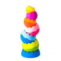 Розвиваюча іграшка Fat Brain Toys Пирамидка-балансир Tobbles Neo Фото
