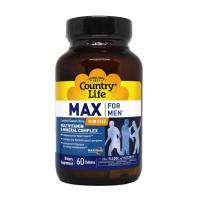 Мультивитамин Country Life Мультивитамины и Минералы для Мужчин, Max for Men, Фото