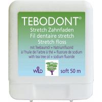 Зубна нитка Dr. Wild Tebodont-F с маcлом чайного дерева и фторидом 50 м Фото
