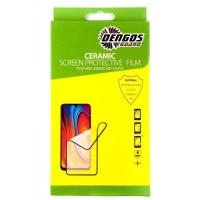 Скло захисне Dengos Ceramic Film для Samsung Galaxy A02/A02s/A12 (blac Фото