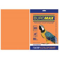 Папір Buromax А4, 80g, INTENSIVE orange, 20sh Фото