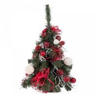 Искусственная елка YES! Fun Рубиновый сюрприз с украшениями 0,45 м Фото