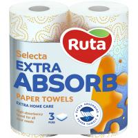 Бумажные полотенца Ruta Selecta 3 шари 2 шт. Фото