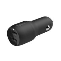 Зарядное устройство Belkin Car Charger (24W) Dual USB-A, USB-A - Lightning, 1 Фото