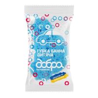 Губка для купания Добра Господарочка Машинка 130 х 85 х 40 мм Фото