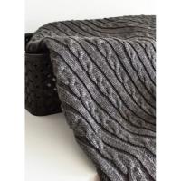 Плед Прованс Soft косы Графит 90x130 см Фото