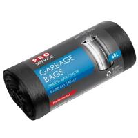 Пакети для сміття PRO service Standard HD Чорні 60 л 40 шт. Фото