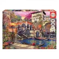 Пазл Educa Романтическая Венеция 3000 элементов Фото