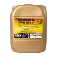 Моторное масло SASH минеральное MASTER ULTRA 15W40 THPD E7 20л Фото