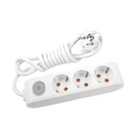 Сетевой удлинитель Panasonic X-tendia із заземленням 3 розетки, 5м Фото