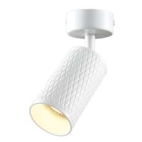 Светильник точечный Videx под лампу GU10 SPF02A накладная поворотная белая Фото