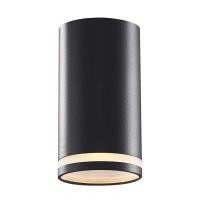 Светильник точечный Videx под лампу GU10 SPF05A накладной черный Фото