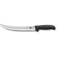 Кухонный нож Victorinox Fibrox Butcher 25 см Dual Grip Black Фото