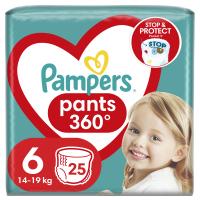 Підгузки Pampers трусики Pants Giant Розмір 6 (14-19 кг) 25 шт Фото