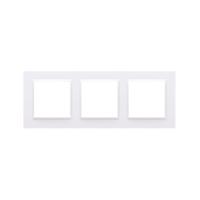 Рамка Simon 3x, белая Фото