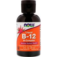 Вітамін Now Foods Вітамін B-12 Рідкий, Liquid B-12, 59 мл Фото