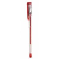 Ручка гелевая H-Tone 0,5 мм, червона, уп. 40 шт. Фото