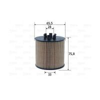 Фильтр масляный Valeo 586598 Фото