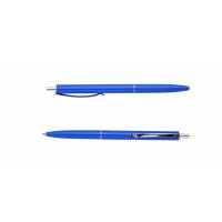Ручка шариковая Buromax автоматична COLOR, L2U, 1 мм, синій корпус, синє ч Фото