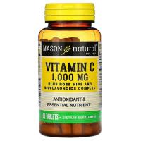 Вітамін Mason Natural Вітамін C 1000 мг з Шипшиною та Біофлавоноїдами, V Фото