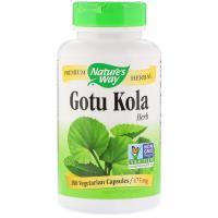 Травы Nature's Way Готу Кола, Gotu Kola Herb, 950 mg, 180 Капсул Фото