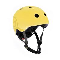 Шлем Scoot&Ride LED 51-55 см S/M Lemon Фото