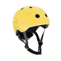 Шолом Scoot&Ride LED 51-55 см S/M Lemon Фото