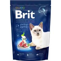 Сухий корм для кішок Brit Premium by Nature Cat Sterilized Lamb 1.5 кг Фото