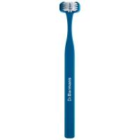 Зубная щетка Dr. Barman's Superbrush Compact Трехсторонняя Мягкая Синяя Фото