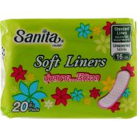 Ежедневные прокладки Sanita Panty Soft Liners 16 см 20 шт. Фото