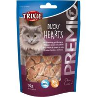Лакомство для котов Trixie Premio Hearts утка/минтай 50 г Фото
