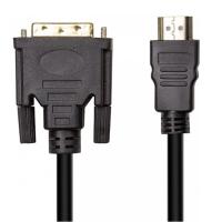 Кабель мультимедійний PowerPlant HDMI (M) to DVI (M), 1.8m Фото