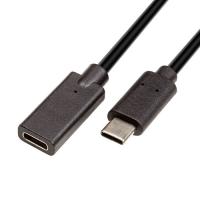 Дата кабель PowerPlant USB-C M/F 1.5m USB3.0 3A Фото