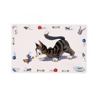 Килимок під миски Trixie Comic Cat 44x28 см Фото