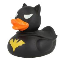 Іграшка для ванної Funny Ducks Качка Летюча Миша чорна Фото