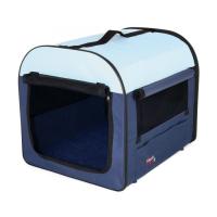 Переноска для животных Trixie Tcamp 60х50х50 см (синий) Фото