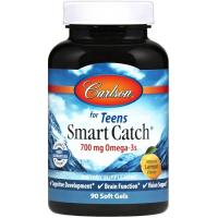 Жирные кислоты Carlson Омега-3 для Подростков, Teens Smart Catch, 90 жел Фото