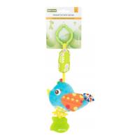 Игрушка-подвеска Baby Team колокольчик Птичка голубая Фото