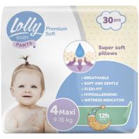 Подгузники Lolly Premium Soft Maxi 4 (9-15 кг), 30 шт Фото