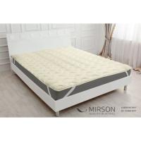 Наматрасник MirSon Eco Light №1717 Wool Air-line на резинке по углам Фото