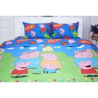 Постільна білизна MirSon Бязь Ranforce Elite 17-0507 Peppa 143х210 односпал Фото