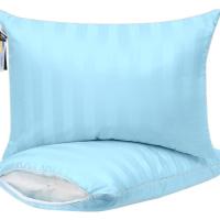 Подушка MirSon 1275 Valentino Hand Made с эвкалиптом Высокая 40х6 Фото