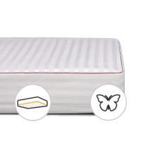 Наматрасник MirSon DeLuxe шелк 551 60x120 см Фото