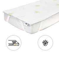 Наматрасник MirSon №1045 Alberto Тенсель (Modal) Aloe Vera 80х160 см Фото