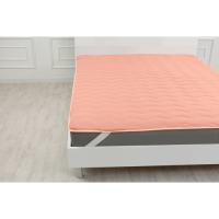 Наматрацник MirSon №1759 Eco Light Coral Cotton на гумці в кутках 60x Фото