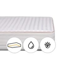 Наматрасник MirSon бамбуковый DeLuxe Bamboo Aloe Vera 286 100x200 см Фото