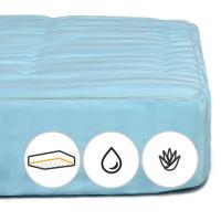 Наматрасник MirSon хлопковый Valentino Waterproof Cotton Aloe Vera 27 Фото