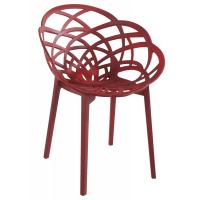 Кухонний стілець PAPATYA flora, матова червона цегла Фото