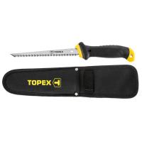 Ножовка Topex по гіпсокартону, тримач пластмаса, 8TPI, лезо 150 Фото